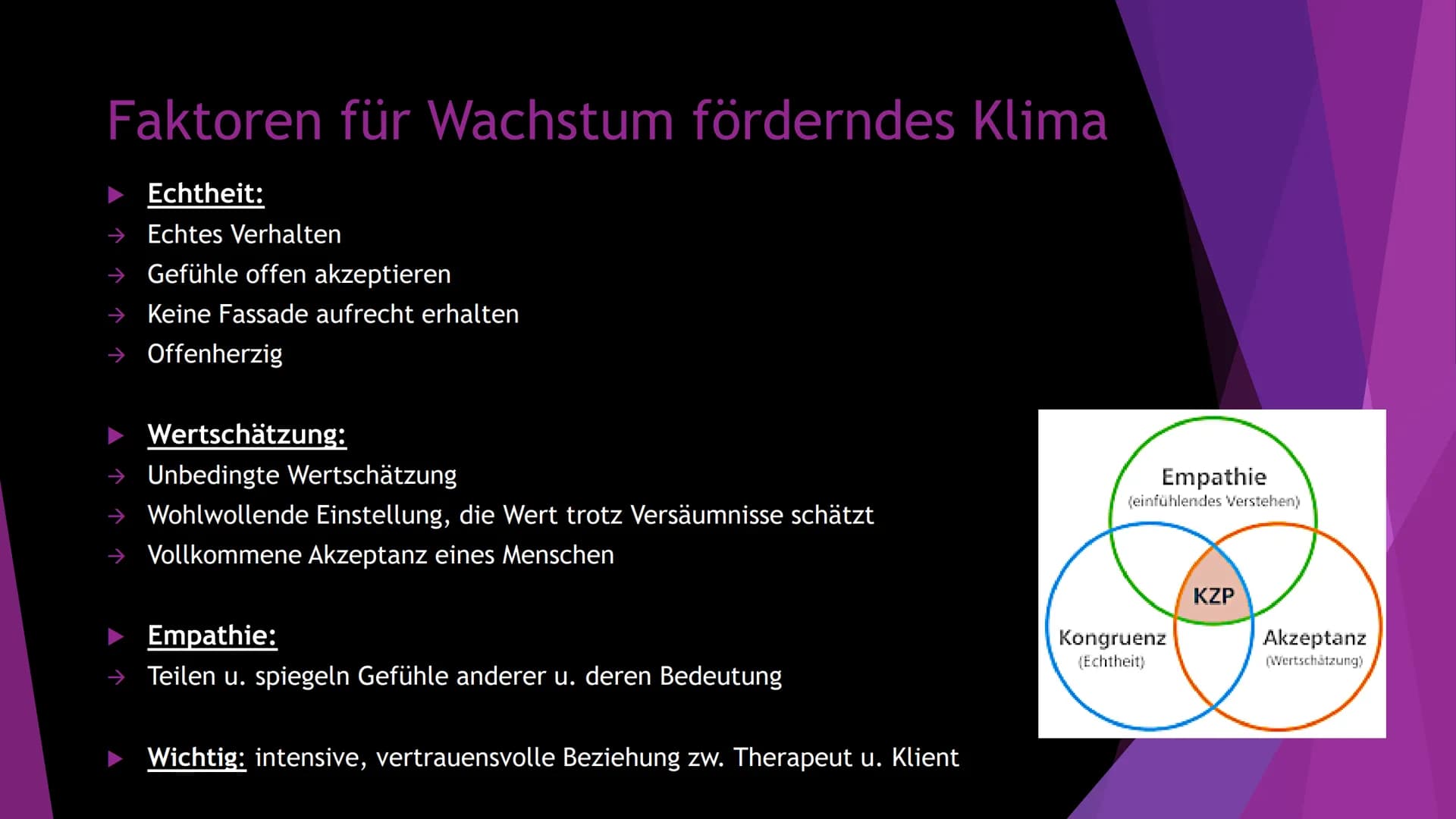 Humanistische
Psychologie
Die ,,dritte Kraft" der Psychologie →Die ,,dritte" Kraft der Psychologie
Entstehung:
Psychologie: Humanistische Ps