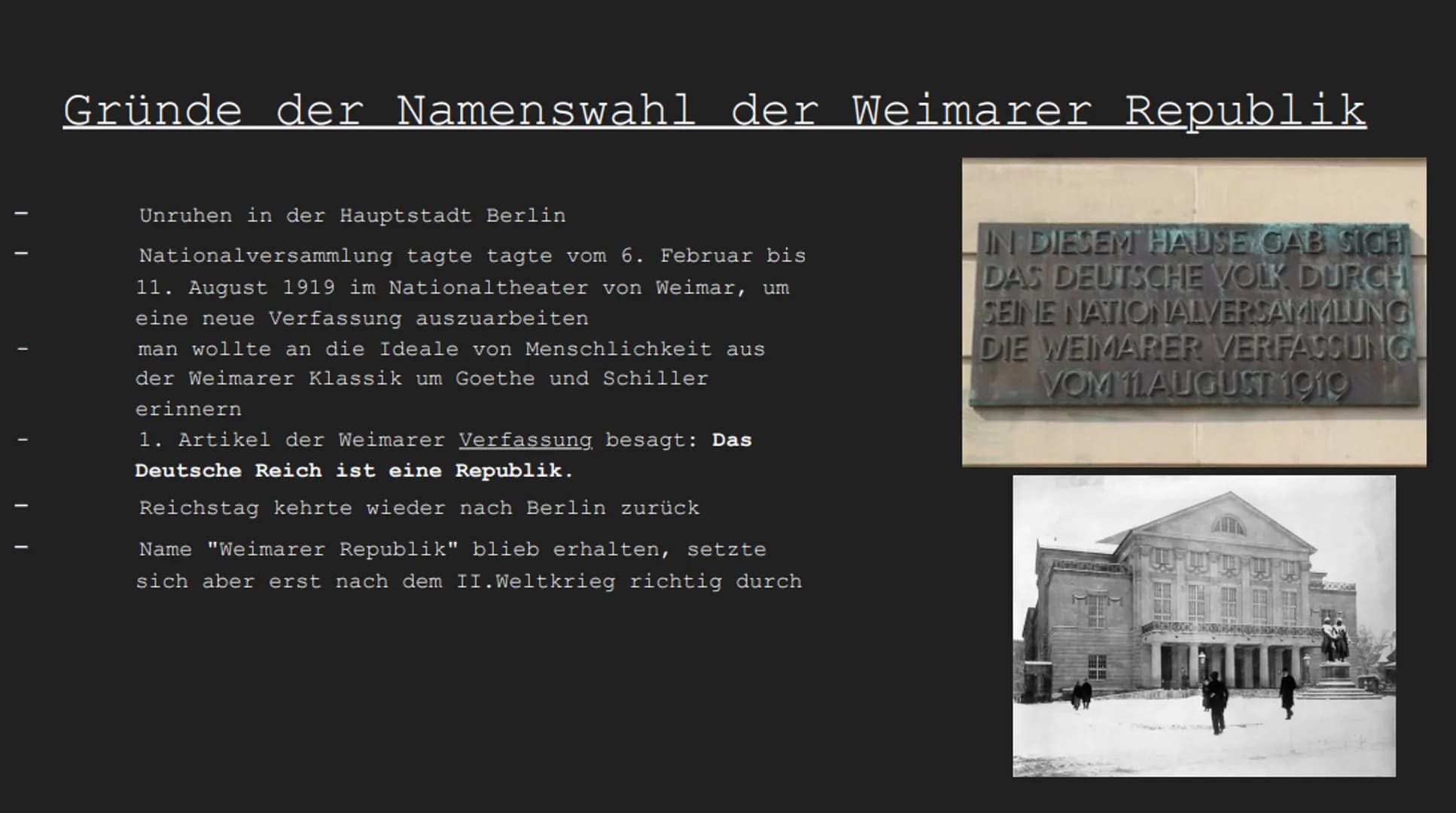 Novemberrevolution
und ihre Ergebnisse I
I
Gliederung
Situation vor dem Ausbruch der Novemberrevolution
Der 9. November 1918
Situation nach 