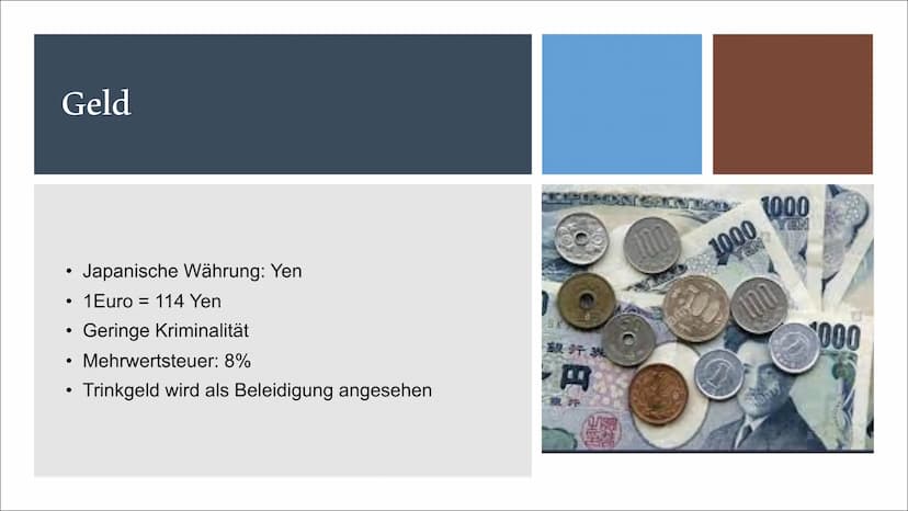 Japan
Selen Can
Herr Pfeifer
10A
Erdkunde Gliederung
1. Allgemein
2. Geografie
3. Klima
4.
5.
6.
7.
8.
9.
10. Verhaltensregeln
11. Top8 Sehe