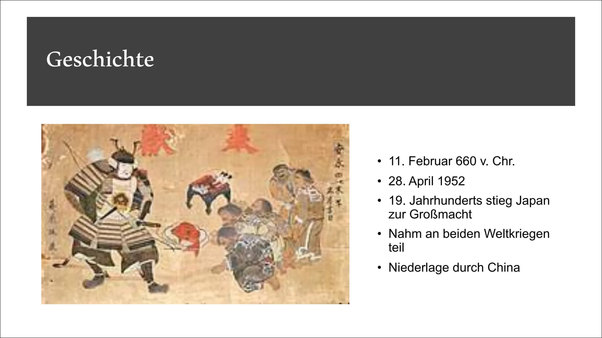 Japan
Selen Can
Herr Pfeifer
10A
Erdkunde Gliederung
1. Allgemein
2. Geografie
3. Klima
4.
5.
6.
7.
8.
9.
10. Verhaltensregeln
11. Top8 Sehe