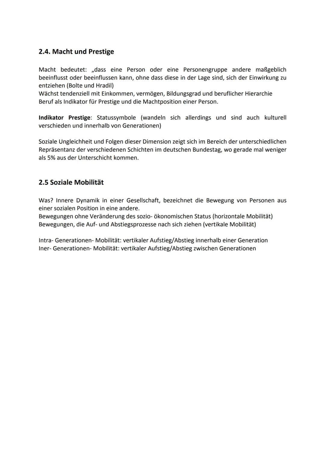 Soziale Ungleichheit
1.1 Definition
Als soziale Ungleichheit (nach Stefan Radil) bezeichnet man (1) wertvolle, (2) nicht absolut
gleich, und