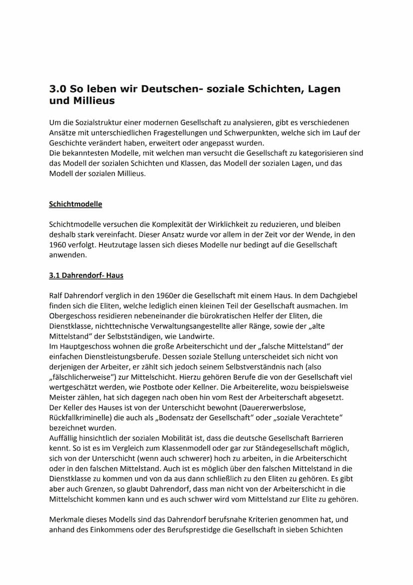 Soziale Ungleichheit
1.1 Definition
Als soziale Ungleichheit (nach Stefan Radil) bezeichnet man (1) wertvolle, (2) nicht absolut
gleich, und