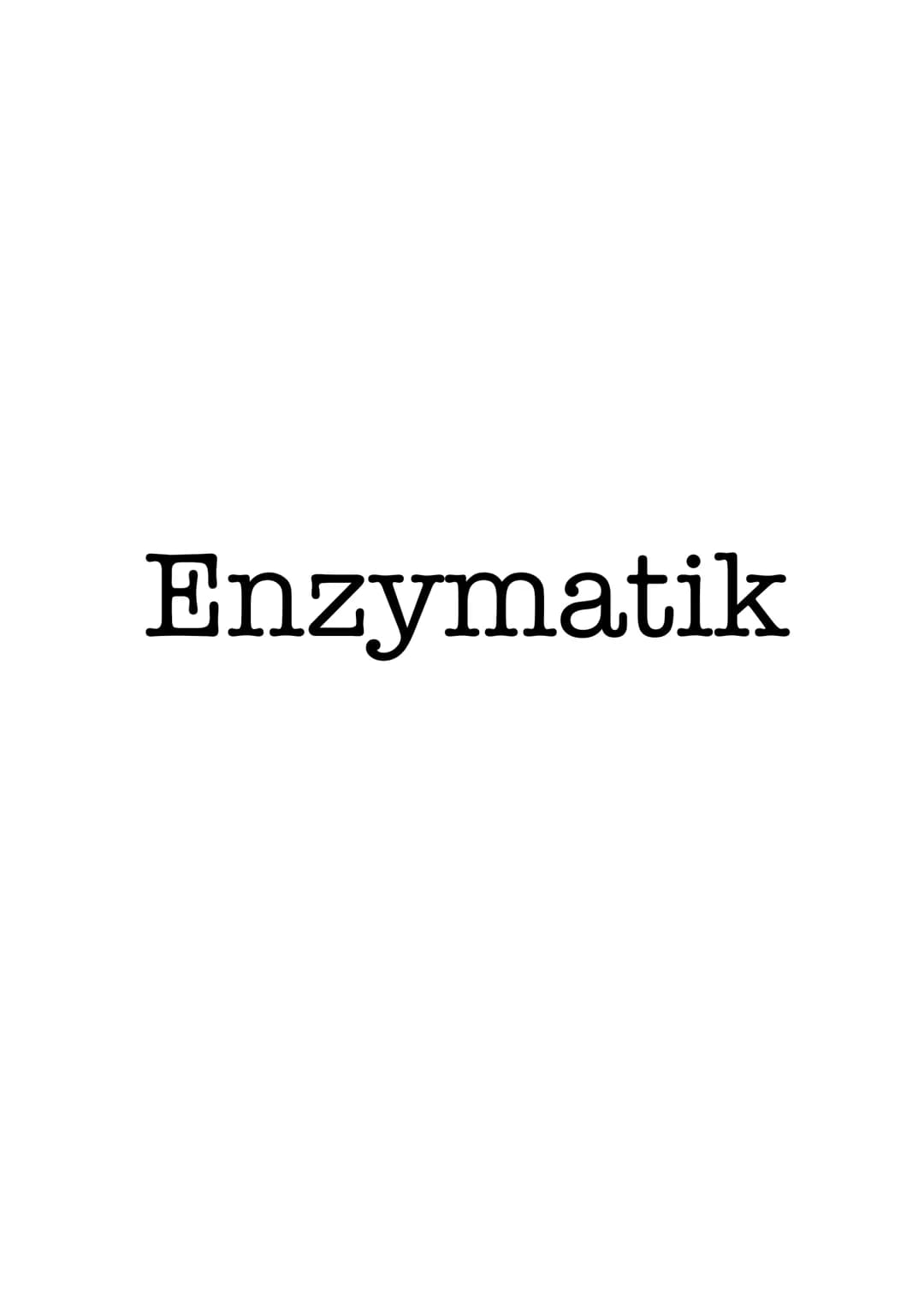 Enzymatik PROTEINE
ALLGEMEIN
deutsche Bezeichnung: Eiweiße
liefern
Proteine
haben im Körpervielfältige Funktionen (lebenswichtig)
STRUKTUR
a