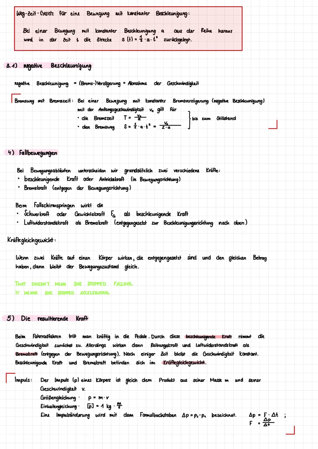 1) physikalische Größe
physikalische Größe
2)
Masse
(Weg.) Strecke
Zeit
Geschwindigkeit
Impuls
V₂
Beschleunigung
Kraft
3) Beschleunigung
Phy