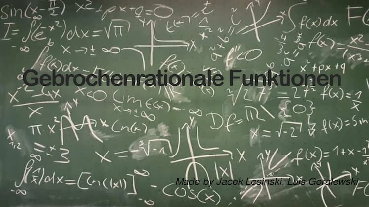 Know Gebrochenrationale Funktionen  thumbnail