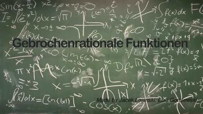 Know Gebrochenrationale Funktionen  thumbnail