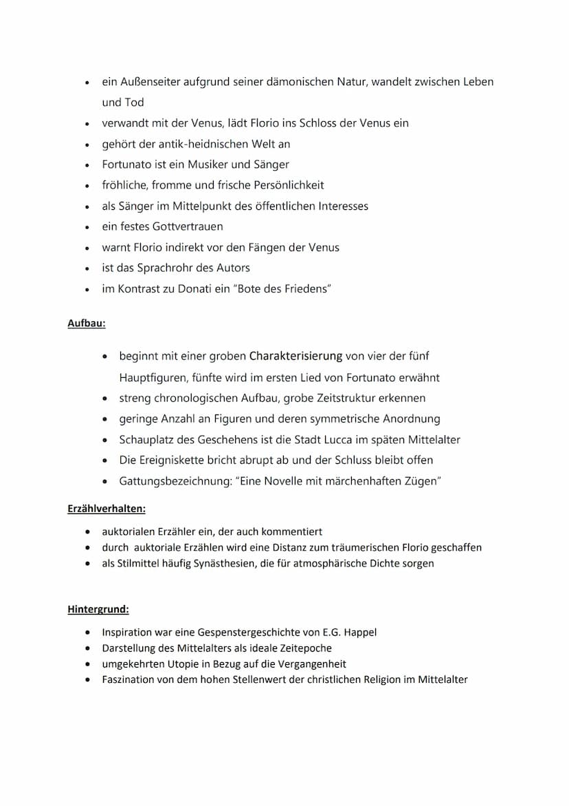 Das Marmorbild von Friedrich Eichendorf
Joseph von Eichendorf:
●
●
Stil: einfache Formen, begrenzte Welt aus Bildern und Worten gegen ein ko