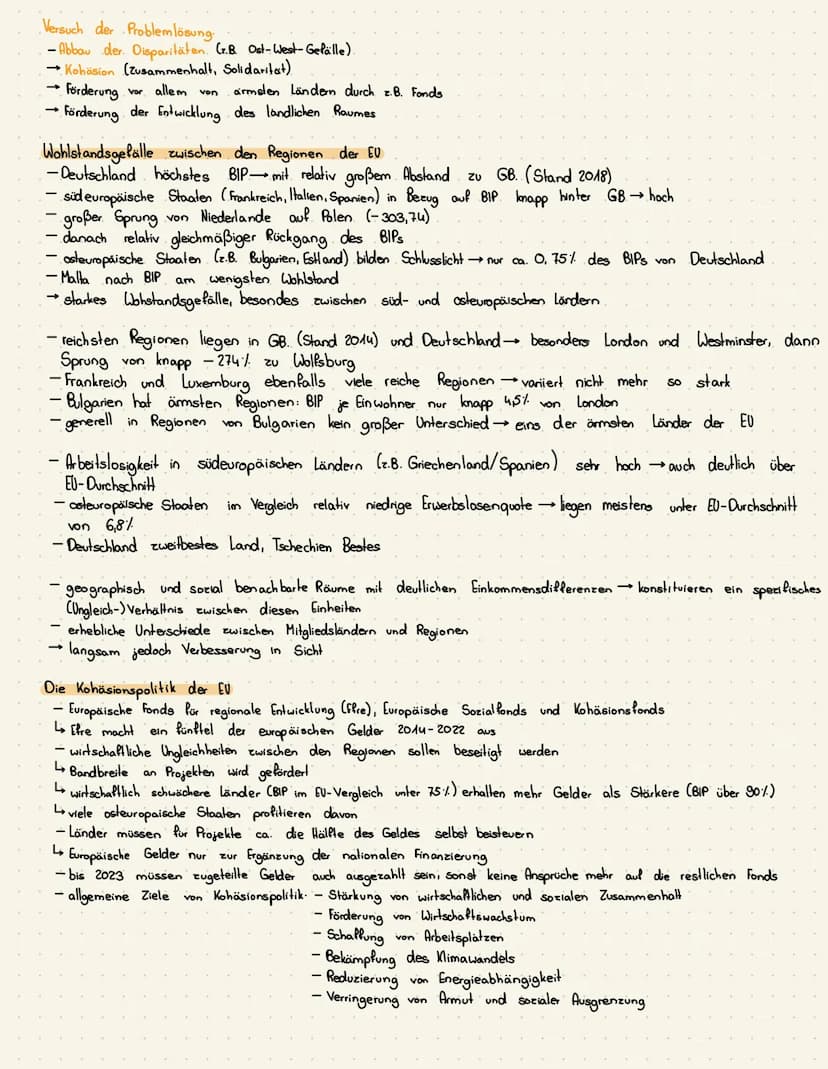 Klausurübersicht Sowi GK 3.1.
Thema: Geschichte der EU - Europäischer Integrationsprozess
Motive der Integration
Mitgliedsstaaten und Beitri
