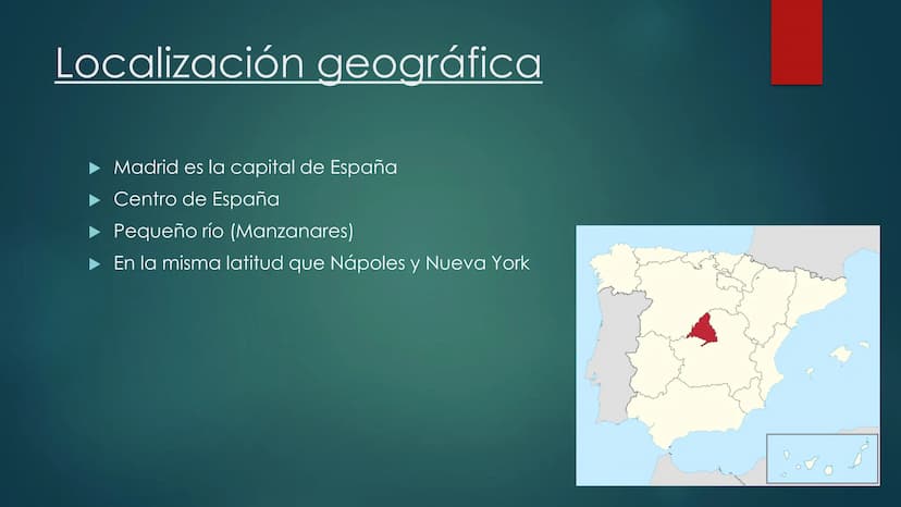 Fynn Linke
Spanisch
Madrid
Pagina del titulo
Hoy hago una presentación sobre Madrid.
Contenido
03.04.2021
Entro en la ubicación geográfica, 