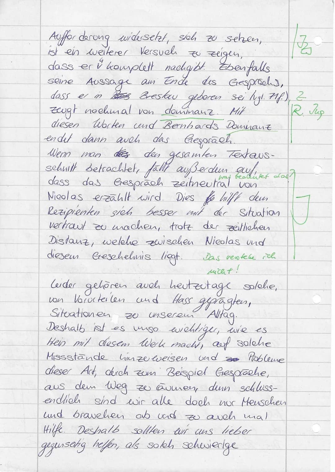 1. Klausur- Leistungskurs Deutsch - 12/1
Name:
Thema: Christoph Hein - Landnahme
14.10.21
Erlaubtes Hilfsmittel: Wörterbuch der deutschen Re