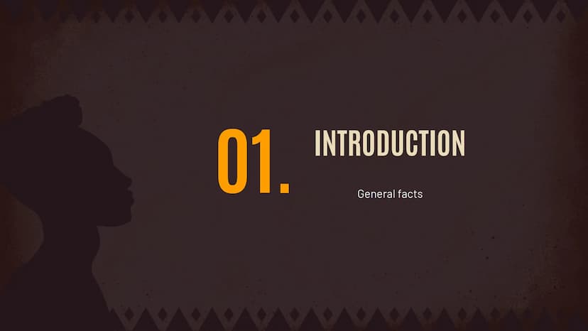 Nigeria
Revision
Alena, TABLE OF
CONTENTS
01.
INTRODUCTION
General information
03.
Problems
Brutality, poverty, feminism,
oil and gas indust