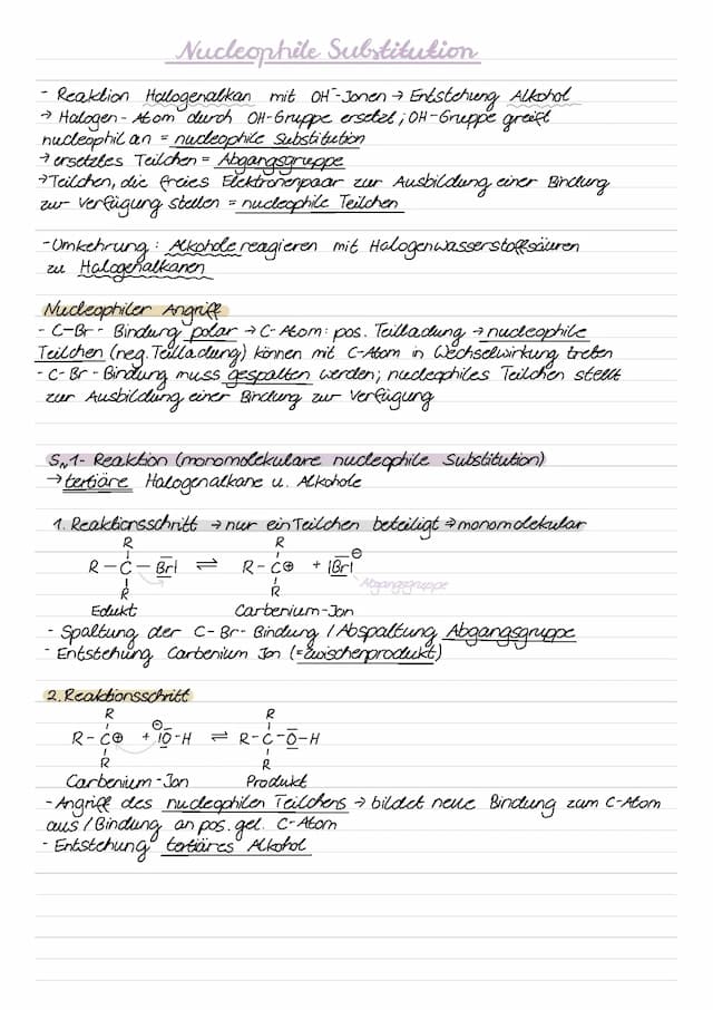 Know Nucleophile Substitution thumbnail