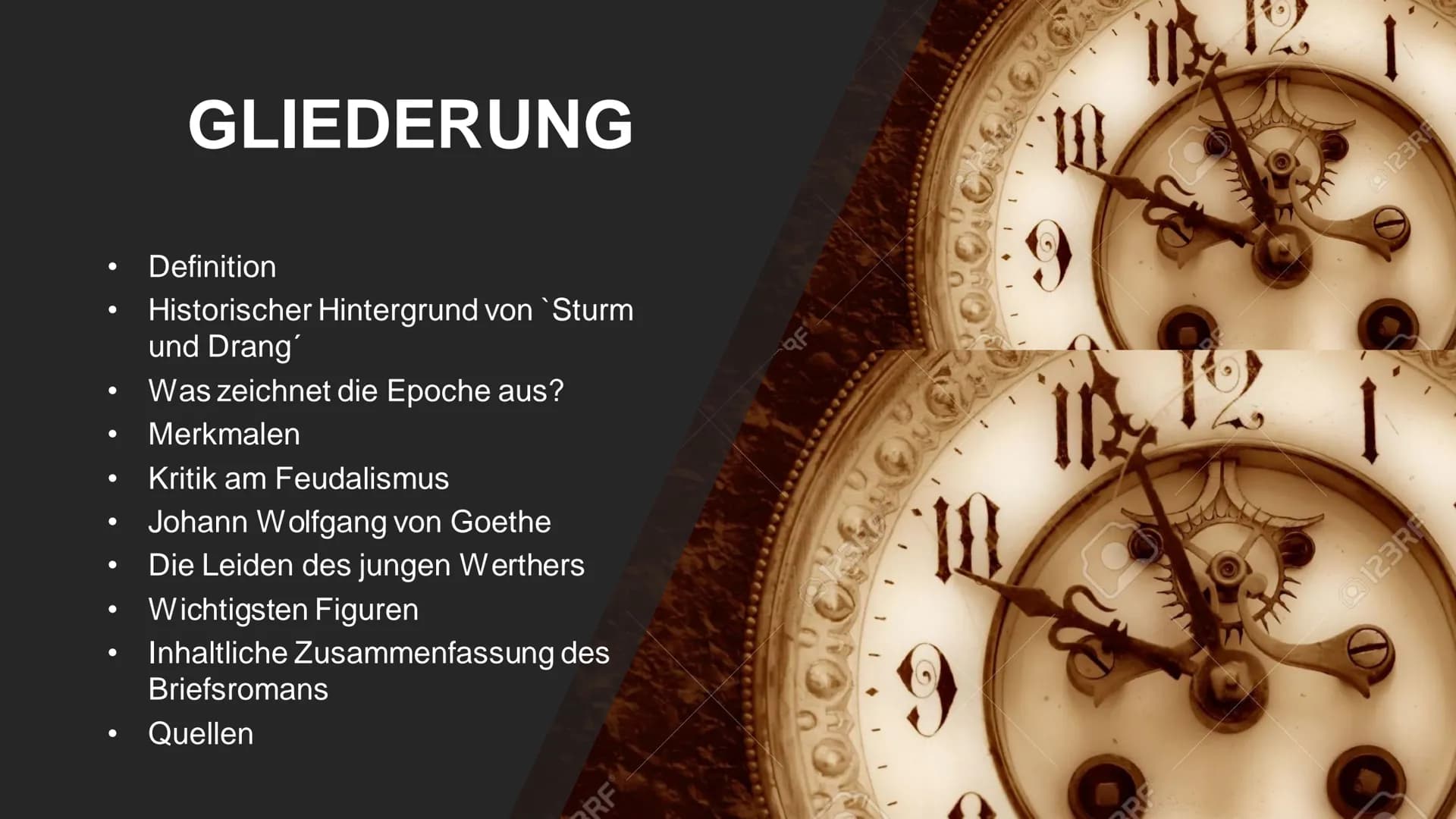 TE
C
BE
▬▬▬▬▬▬
TUK
DED
1765 - 1785
Sturm und Drang von
CASTE
TV SE
23
DEZE
BIL
CH
EL
THE
THE
HE
THE
THE
HU ●
• Was zeichnet die Epoche aus?
