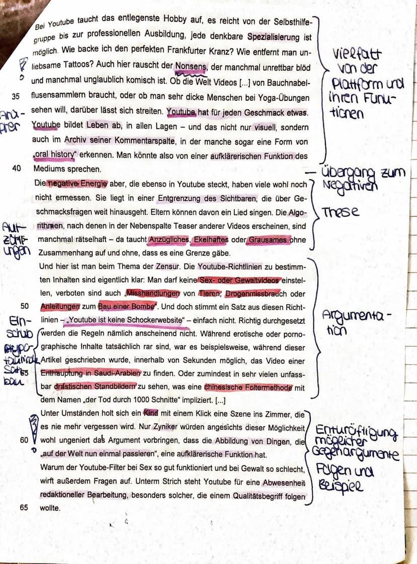 Klausur unter Abiturbedingungen
Aufgabenart:
Erörterndes oder gestaltendes Erschließen pragmatischer Texte - Texterörterung oder
adressatenb