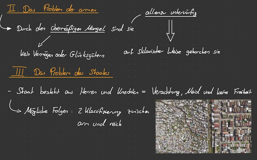 Aristoteles Staatstheorie
Wofür steht Aristoteles?
↳ Jecker Mensch strebt nach Glück
Mensch und Staat
Jeder Mensch ist ein Staatsbezogenes W