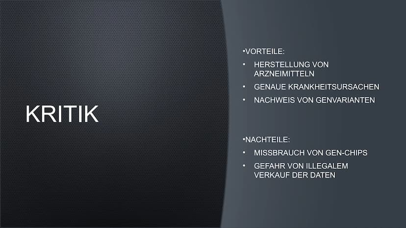 DNA-CHIPS
NOAH UND LUKE
AFFYMETRIX
N:
GeneChip®
Human Genome
U133 Plus 2.0
5000 19
GAMPLES INHALTSVERZEICHNI
S
•1. HUMANGENOMPROJEKT
(ALLGEM