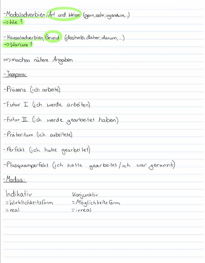 ~Deutscher
-Wortarten:
-Konjunktionen (und, denn, weil, als, dass....)
-Adverb (abends, dort, bald,.,...).
-Präposition (auf an, mit, in, un