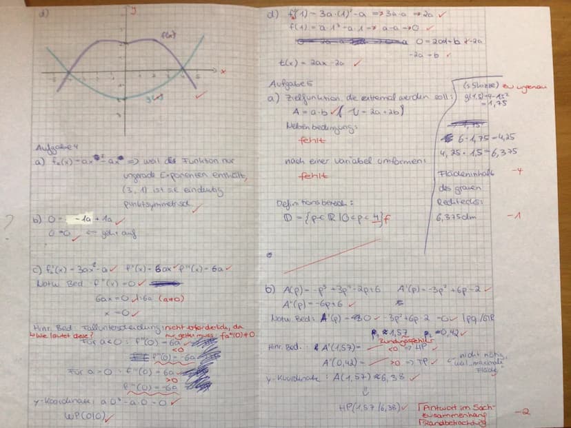 Mathematik Q1 G1-2020/2021
Lehrkraft
Hinweise:
2. Klausur im Grundkurs Mathematik
Name:
Schreiben Sie auf die erste Seite: 2. Klausur 2020/2