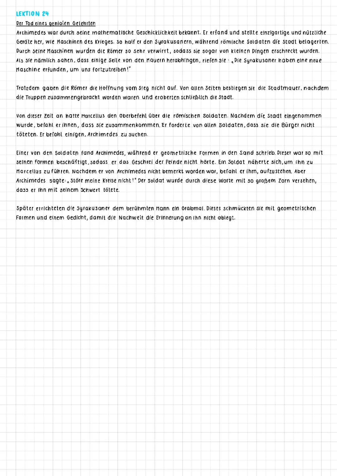 Pontes Lektion 24 - Übersetzung 
