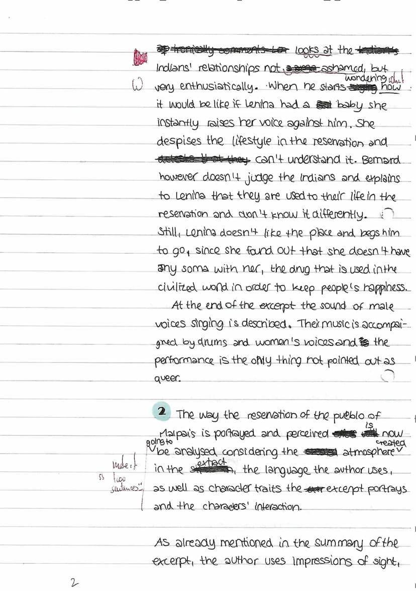 5
10
15
20
25
30
35
40
45
50
55
Written Exam
Extract from Aldous Huxley's novel "Brave New World"
Bernard and Lenina are taken to the pueblo