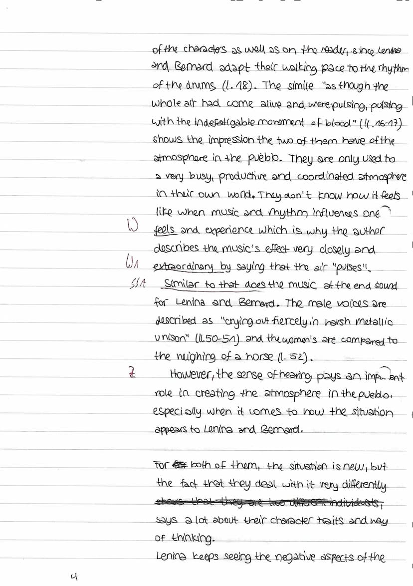 5
10
15
20
25
30
35
40
45
50
55
Written Exam
Extract from Aldous Huxley's novel "Brave New World"
Bernard and Lenina are taken to the pueblo