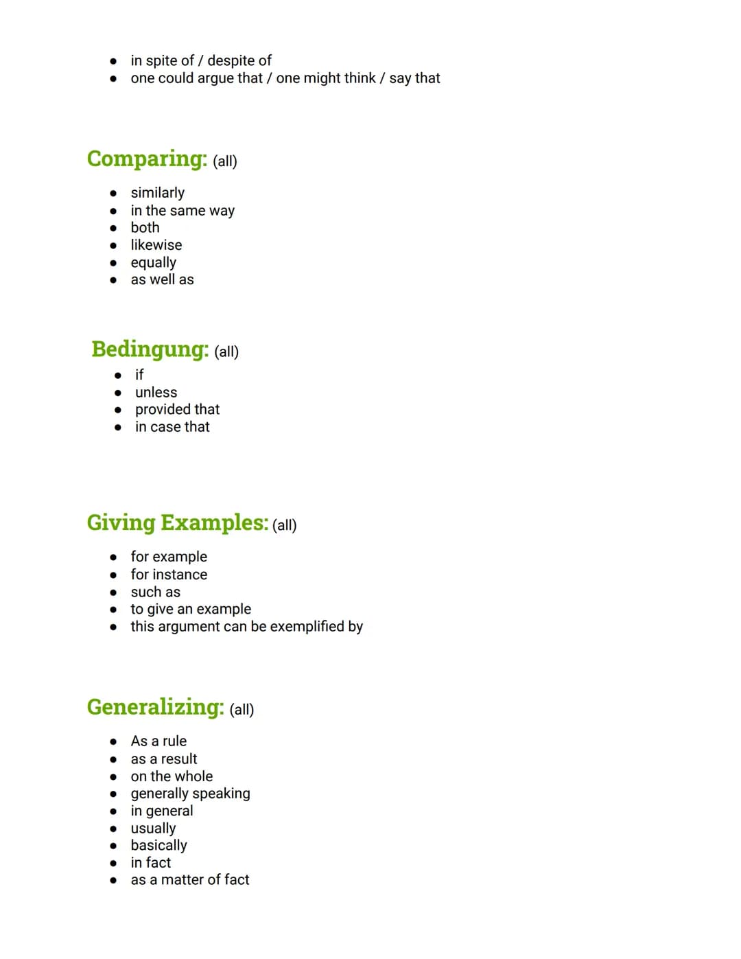 Introduction:
Summary:
The (Textsorte) (Titel) written by (Autor) in the year (Datum) informs about /
deals with / is about (Hauptthema)
• T