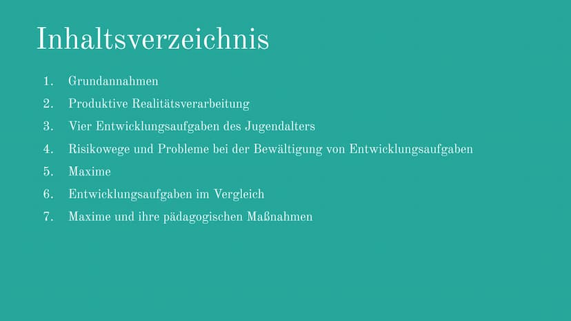 Das Modell der
produktiven
Realitätsverarbeitung
Nach Klaus Hurrelmann Inhaltsverzeichnis
1. Grundannahmen
2. Produktive Realitätsverarbeitu