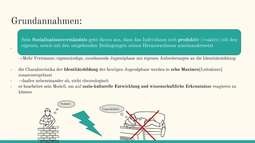 Das Modell der
produktiven
Realitätsverarbeitung
Nach Klaus Hurrelmann Inhaltsverzeichnis
1. Grundannahmen
2. Produktive Realitätsverarbeitu