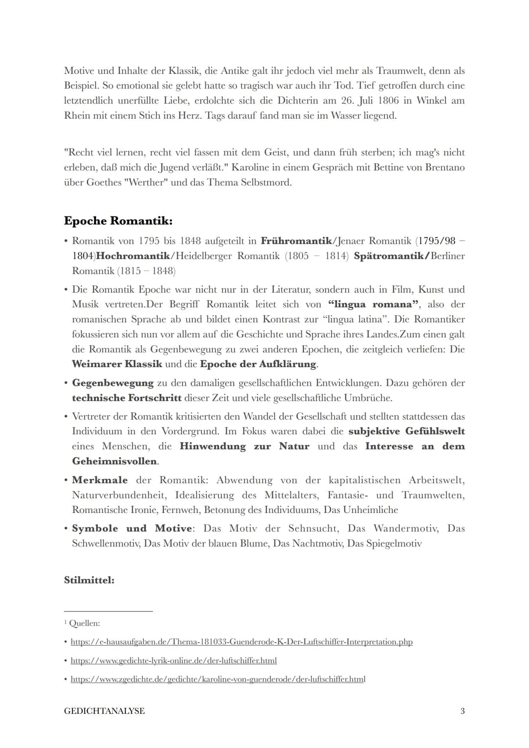 11. Oktober 2022
von Karoline von Günderode (* 11.02.1780, † 26.07.1806)
Reimschema:
Der Luftschiffer
Gefahren bin ich in schwankendem Kahne