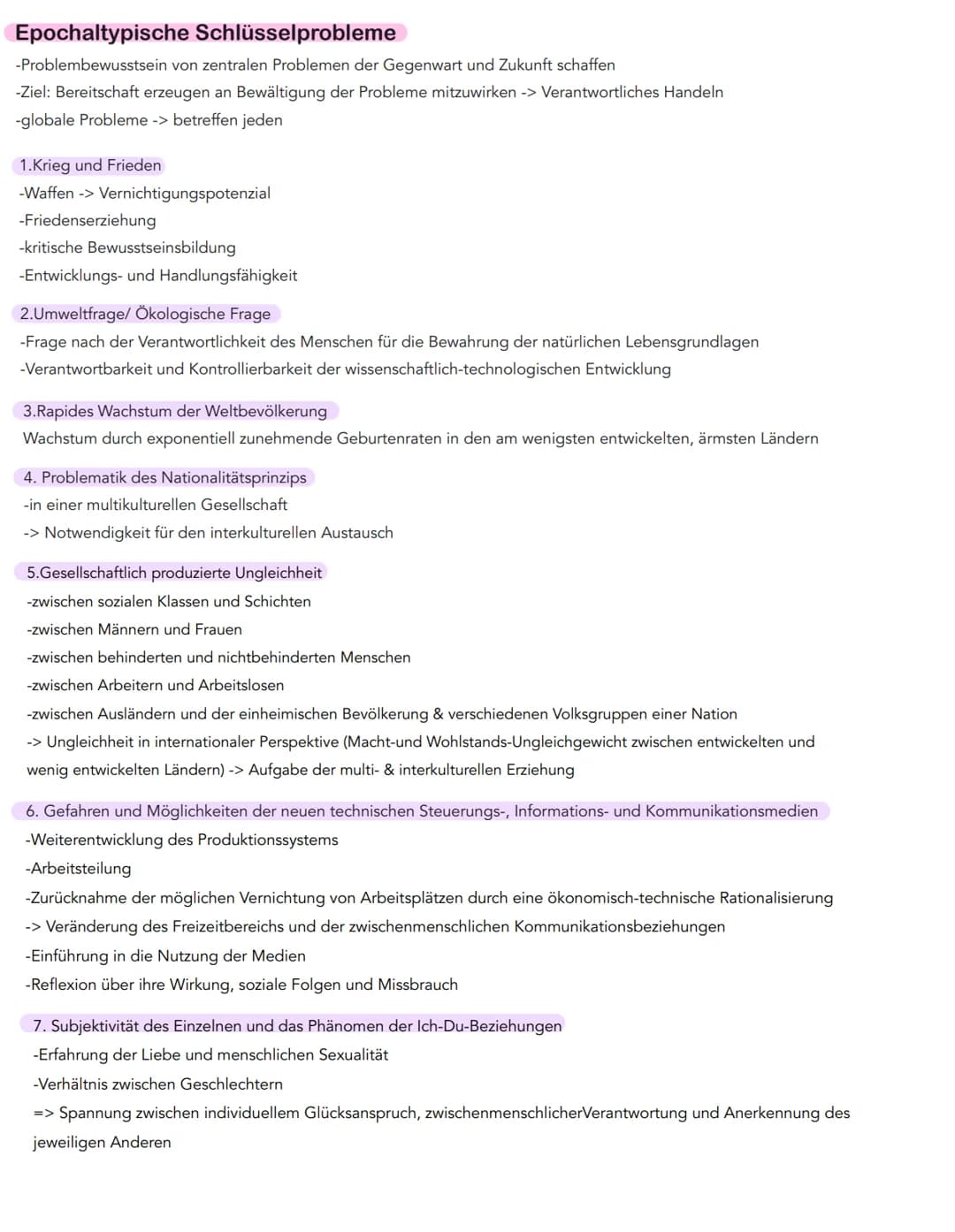 Kerngedanken
-Bildungskonzept ist die Synthese aus humanistischen Bildungsvorstellungen und kritischer Gesellschaftsanalyse
-Normativer Ansa