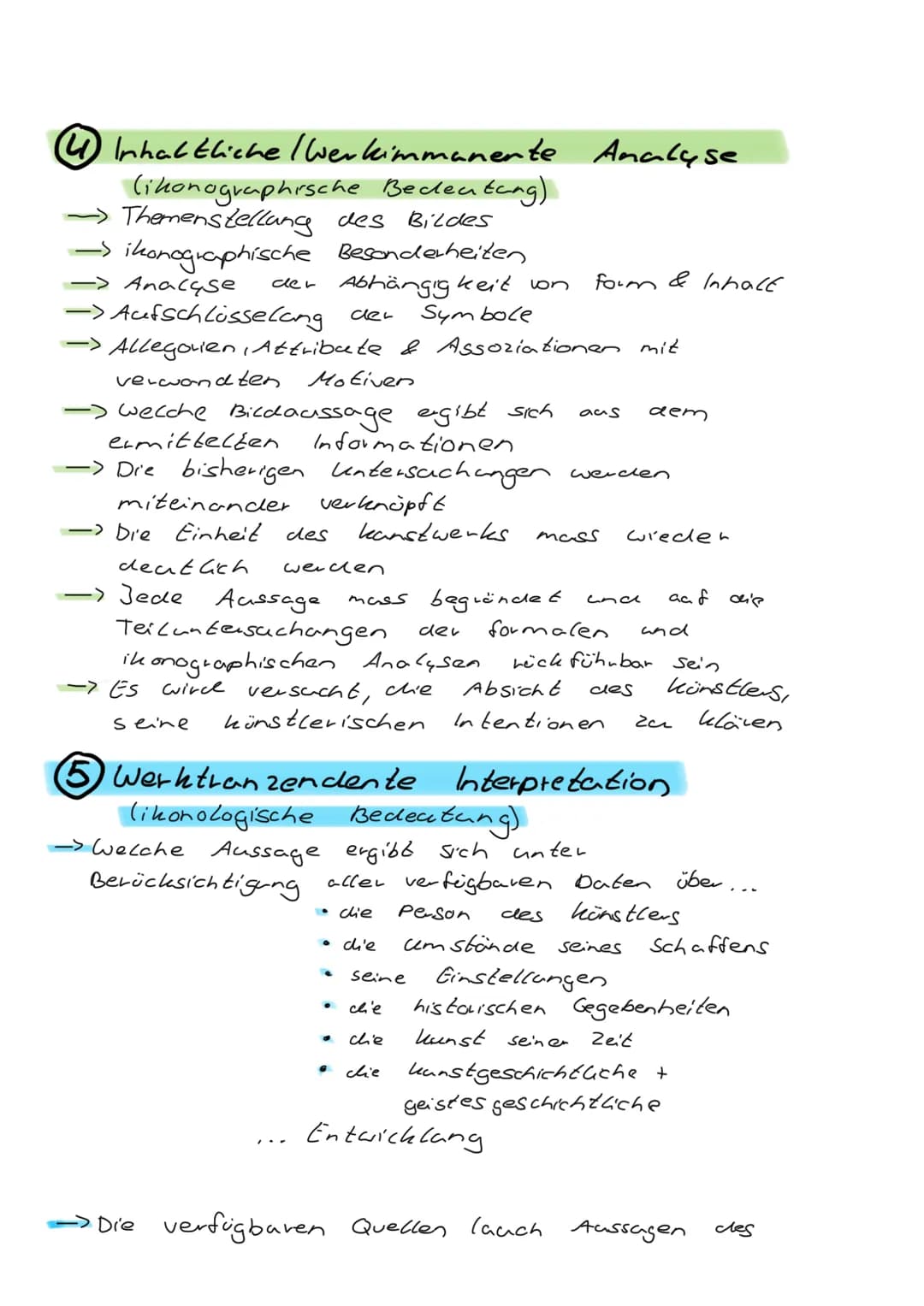 Beispiel Sätze:
Einleitung:
> Das Gemälde/Foto/Zeichnung „Titel" von (Name des Künstlers)
entstand (Datum). Thema des Bildes ist (Thema nenn