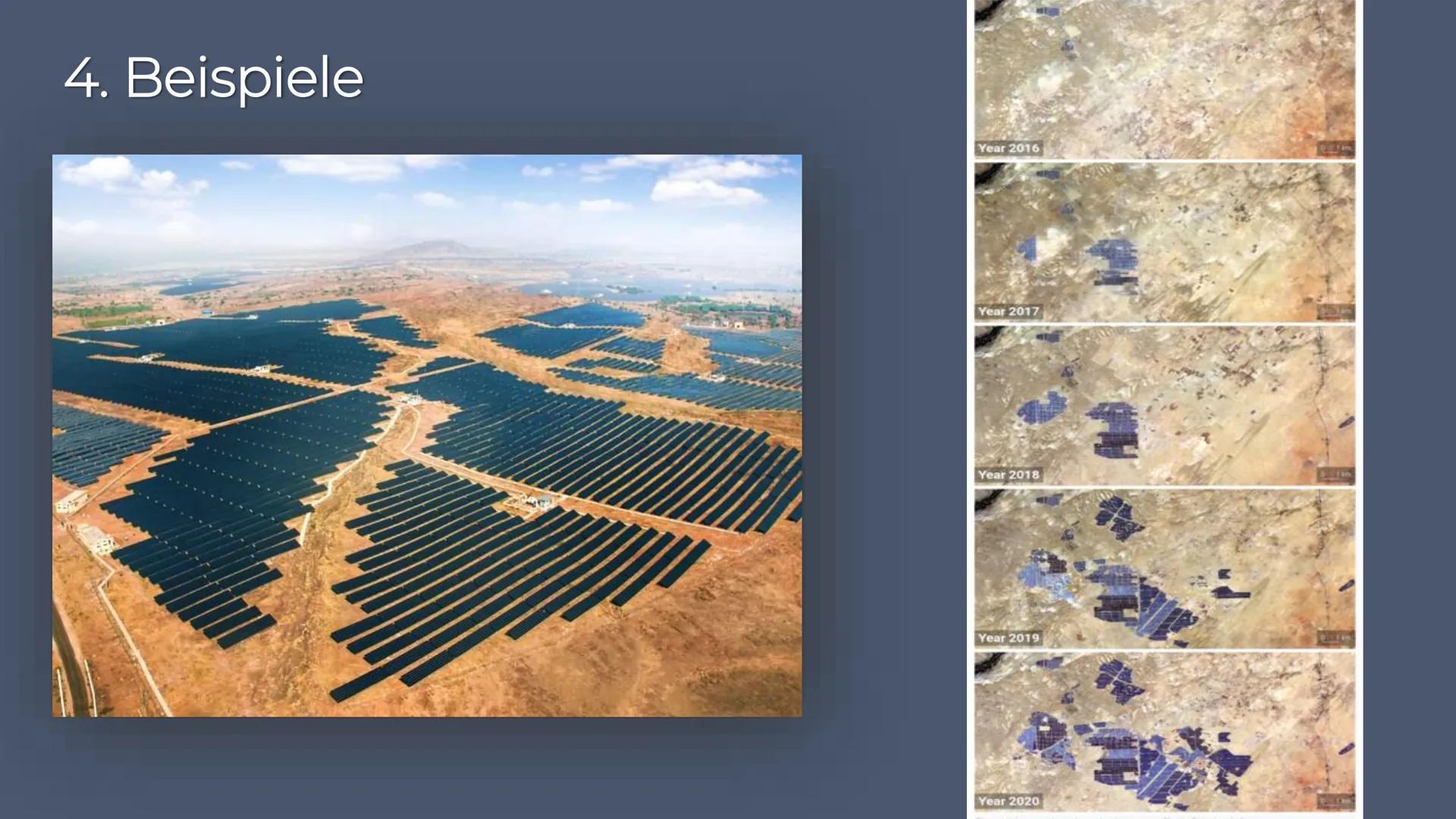 Solarzellen Gliederung

1. Allgemeines

2. Aufbau und
Funktionsweise

3. Arten von
Solarzellen

4. Beispiele

5. Ökologische
und
ökonomische
