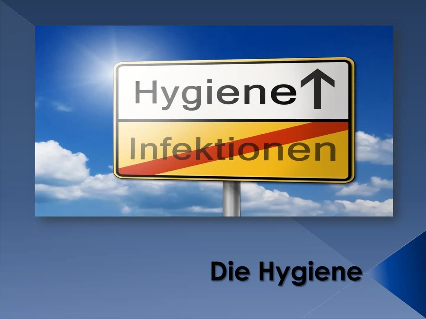 Hygiene
Infektionen
Die Hygiene Gliederung
Was ist Hygiene?
● Hygiene zu Hause und Unterwegs!
Arten der Hygiene!
• Was ist wenn zu viel Hygi