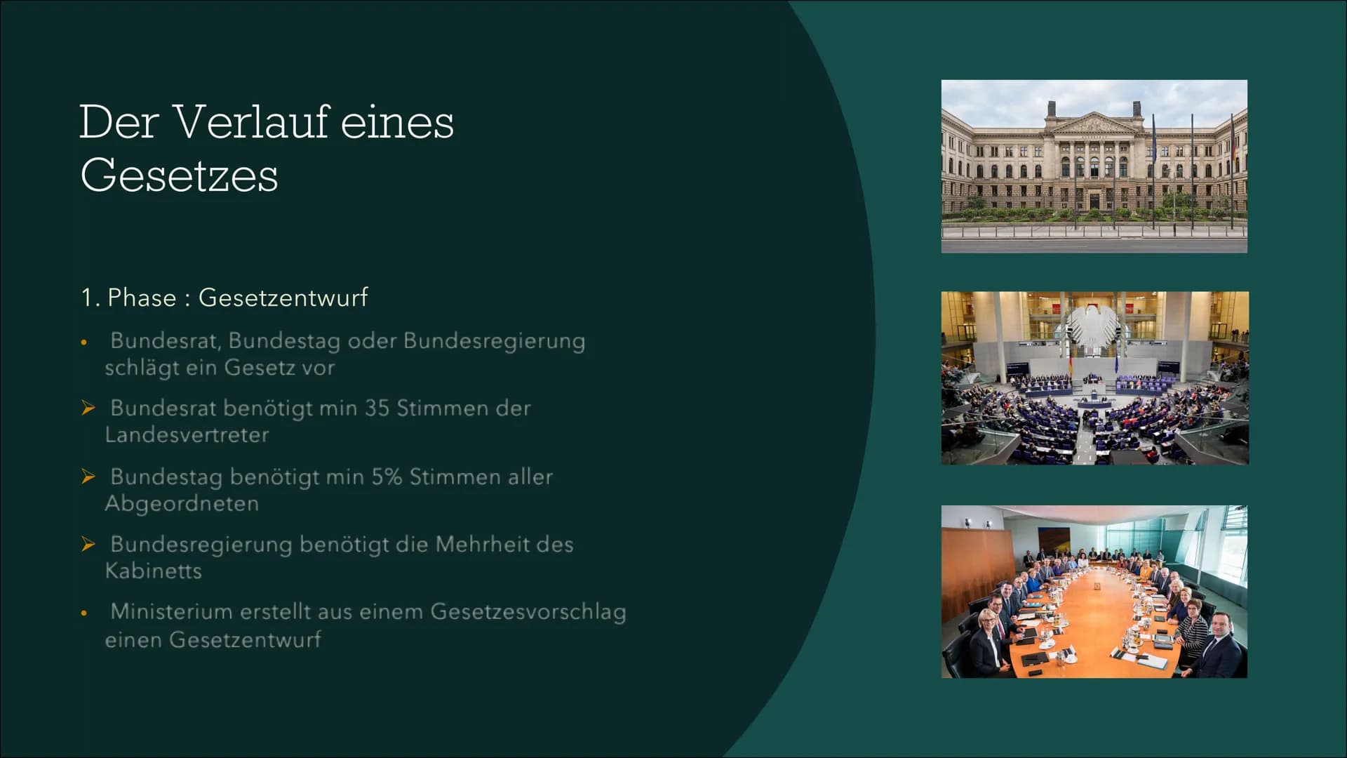 Gesetzgebungsprozess
In Deutschland Inhaltsverzeichnis
Allgemeine
Informationen
Ablauf
Kritik
Quellen Allgemeine Informationen
• Gesetzgebun