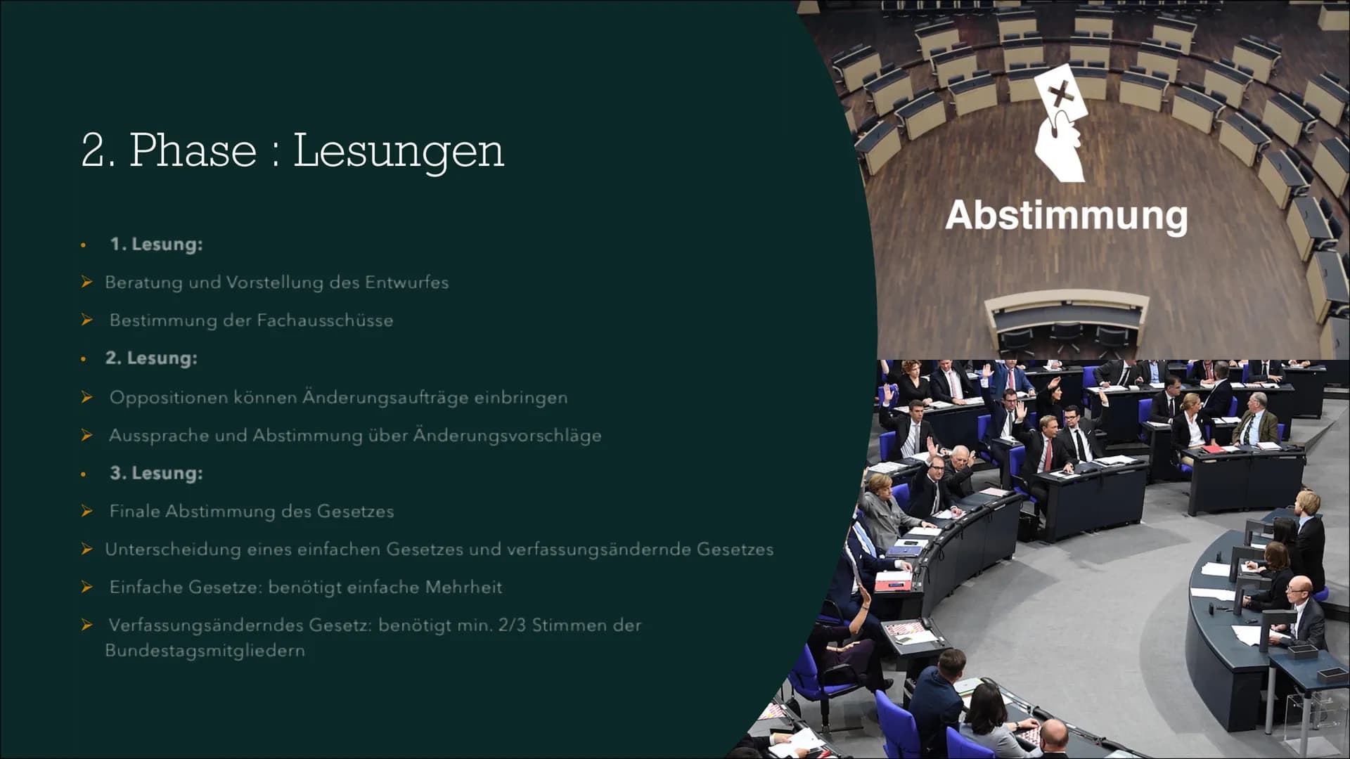 Gesetzgebungsprozess
In Deutschland Inhaltsverzeichnis
Allgemeine
Informationen
Ablauf
Kritik
Quellen Allgemeine Informationen
• Gesetzgebun