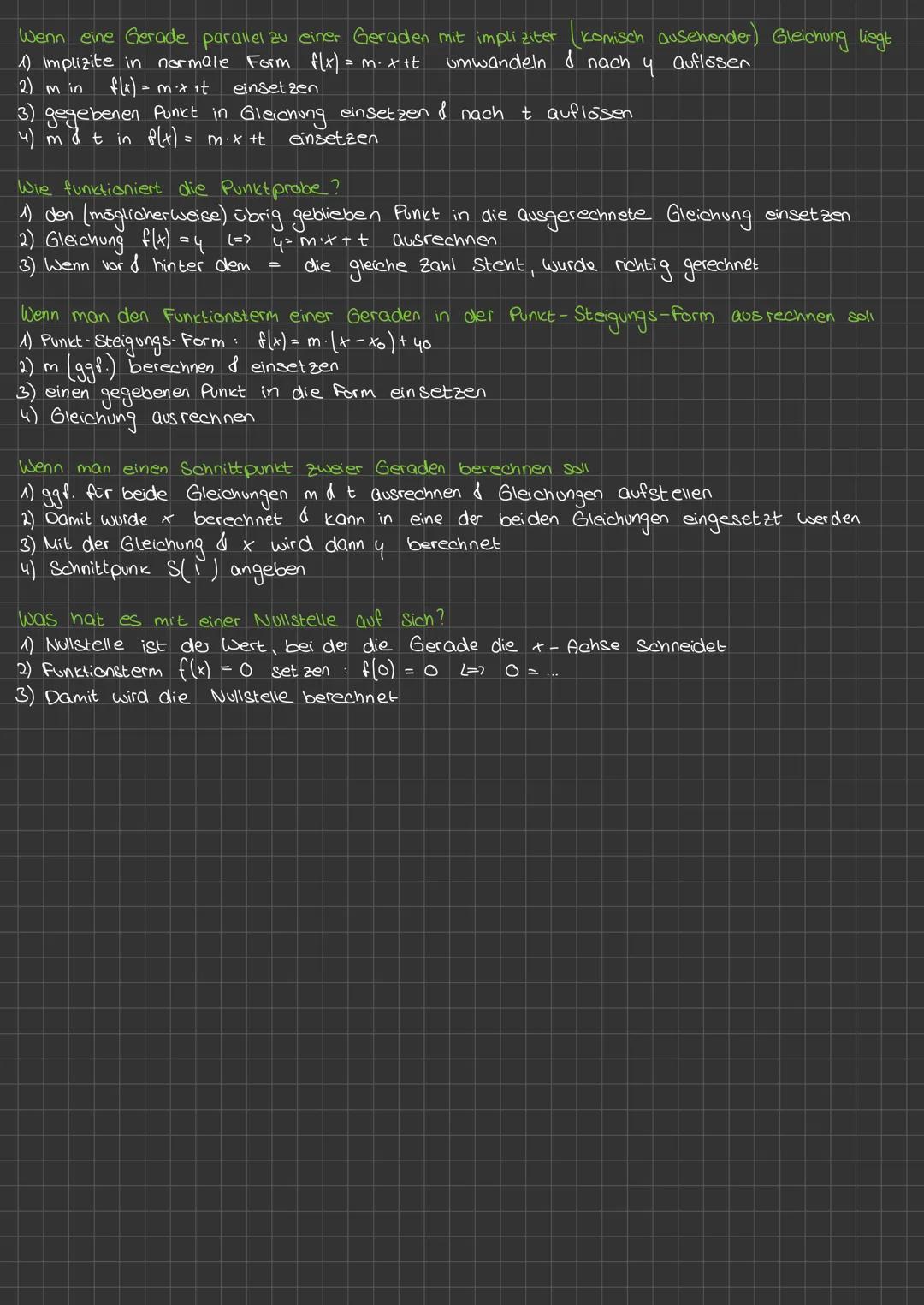 # Mathe Analysis:
BOS # LINEARE FUNKTIONEN

$f(x) = m x + t$

$f(x) = 4$

$m = Steigung$

$x = + - Achse$

$t = 4-Achse$

- $m> O$ Steigend
