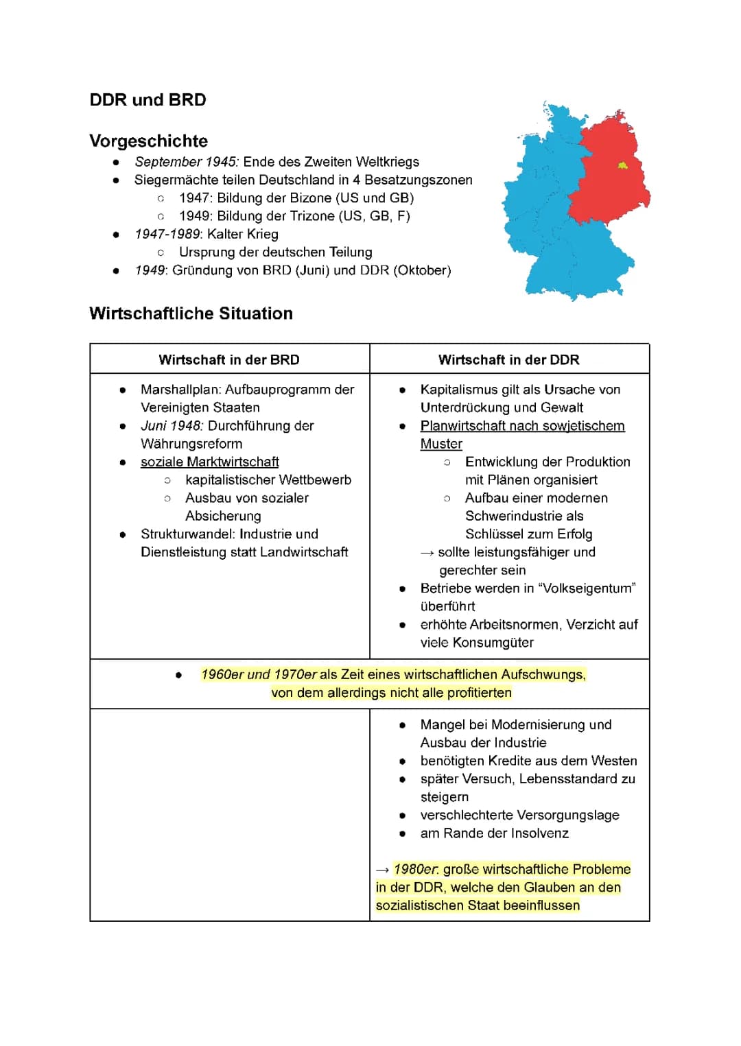 Wie war die Wirtschaft in der DDR? Planwirtschaft DDR, Revolution 1989 & Weg zur Deutschen Einheit