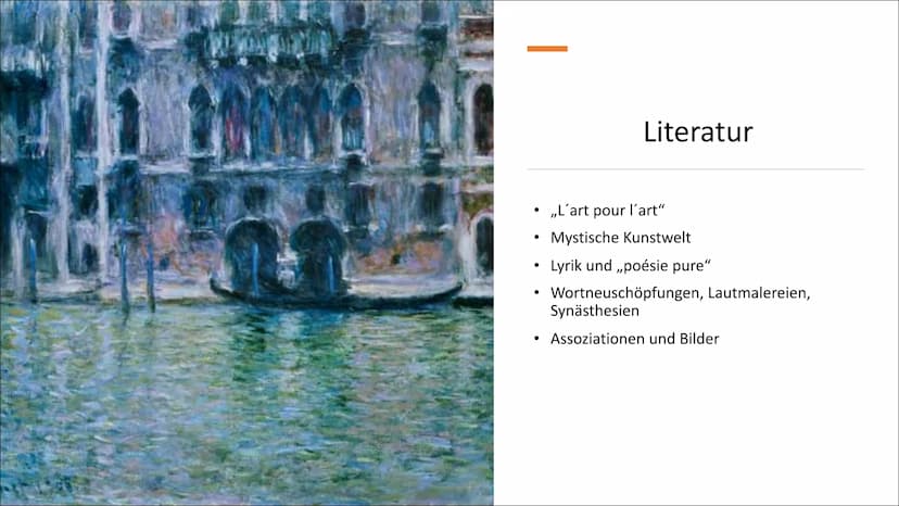 Symbolismus und
Expressionismus مستسلمهمه
Definition:
Kunstrichtung die Inhalt in Symbolen wiederzugeben versucht.
Abkehr von Realismus und 
