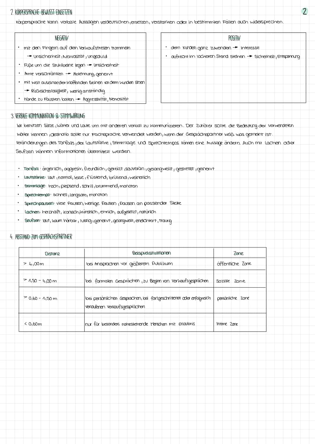 Lernfeld 7
Beratungsgespräche
1. KÖRPERSPRACHE DEUTEN
Der Kunde...
1. ANLASSE - Warum findet ein Gespräch statt?
Meistens geschichte in Form