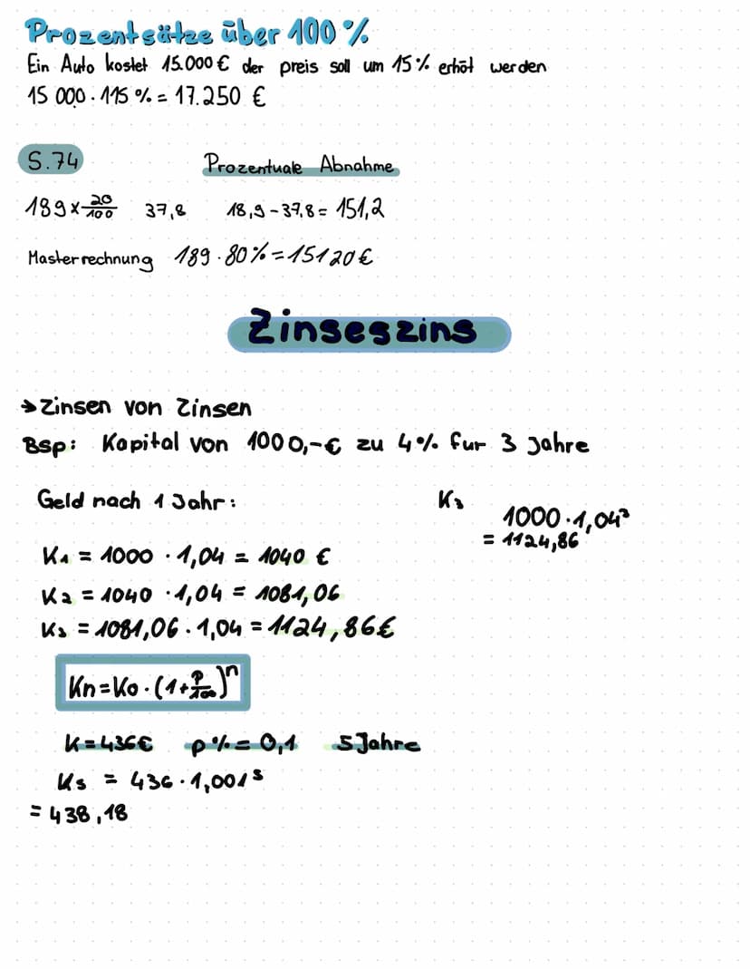 15.02.21
Mathe
ARBEIT 3
LERNZETTEL
W = G. ₁800
G = w: 700
P" - y 100
●
=
Zinsen
(2): K. 200
Kapital /Darlehen (K) 2:00
Zinssatz (2³) / / 100
