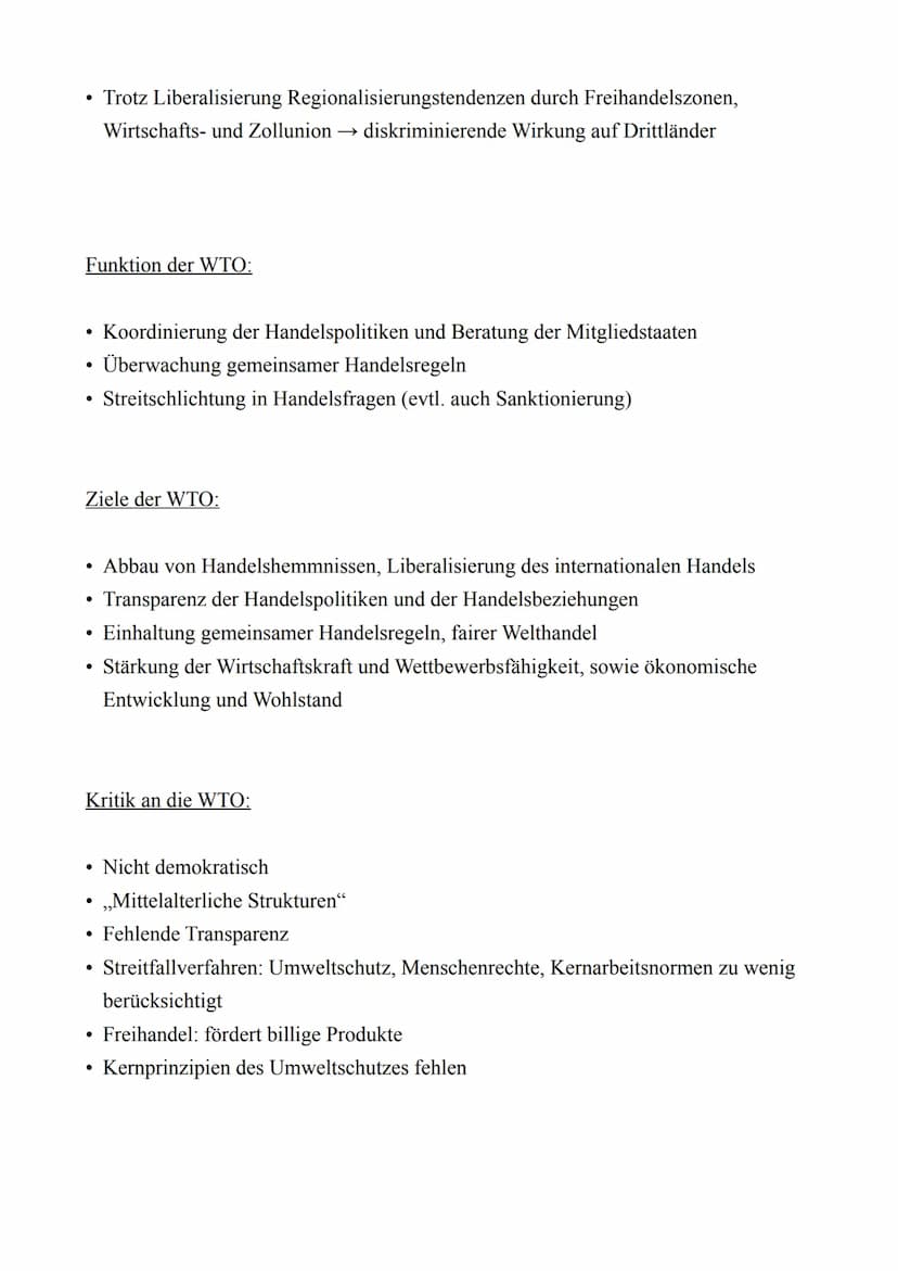 PoWi LK - Abitur 2022
Lernzettel
13.2.: Chancen und Risiken weltwirtschaftlicher Verflechtungen
Außenhandelspolitik und Handelsregime
Leitbi