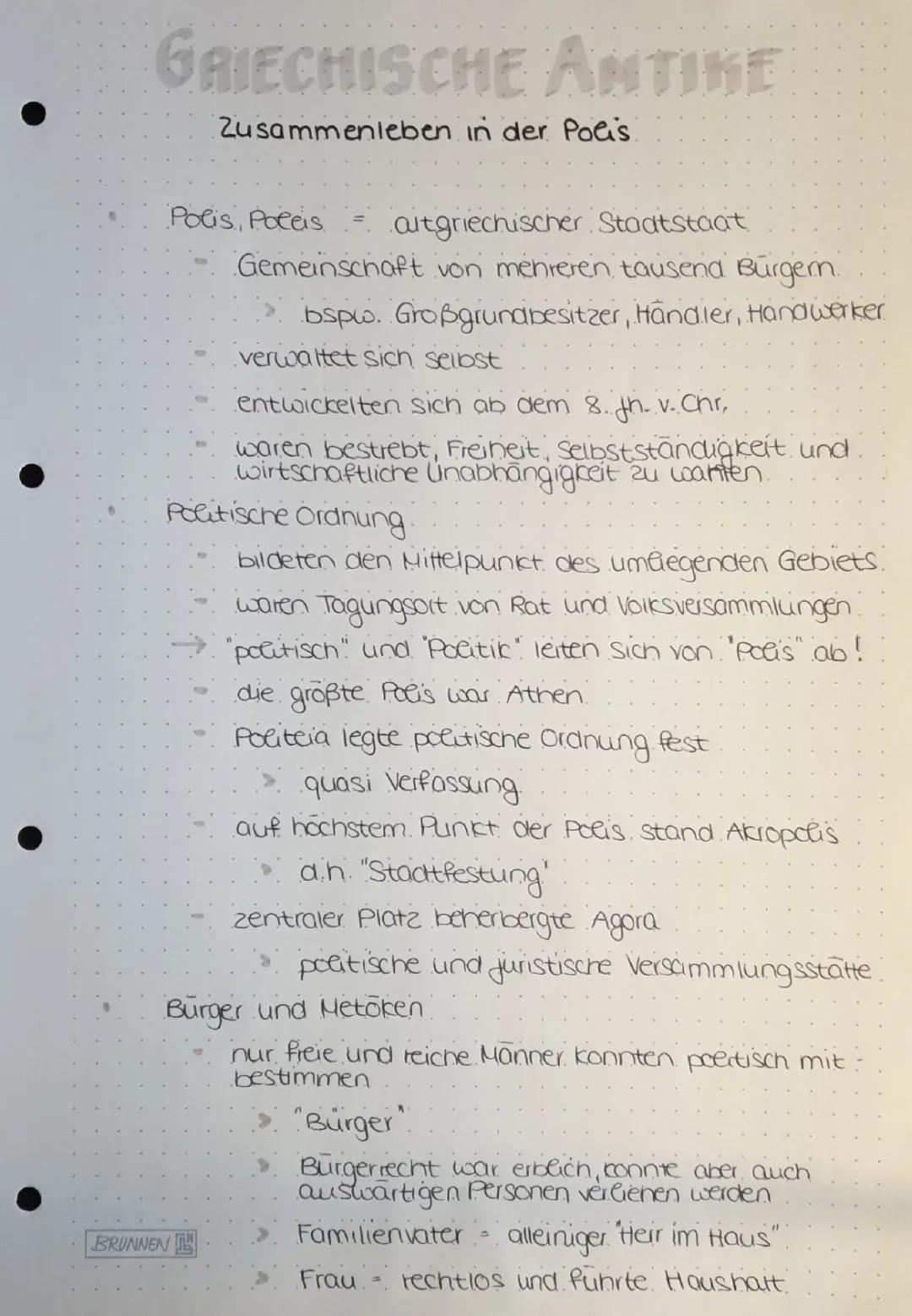 Was ist eine Polis? Einfach erklärt für Klasse 6 - Antikes Griechenland und Demokratie in Athen