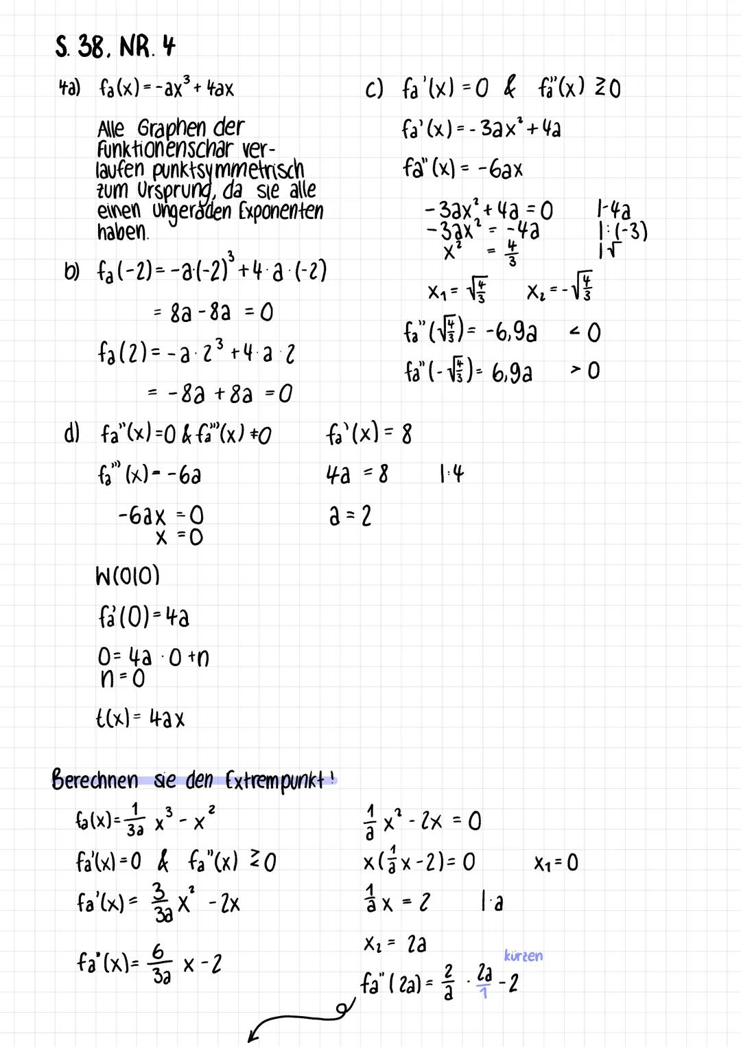 # FUNKTIONENSCHAREN

fa(x)= x² +ax +2

1

Die funktion fa (x) bildet eine
Funktionenschar.

-Variable

Parameter

Einfluss des Parameters:

