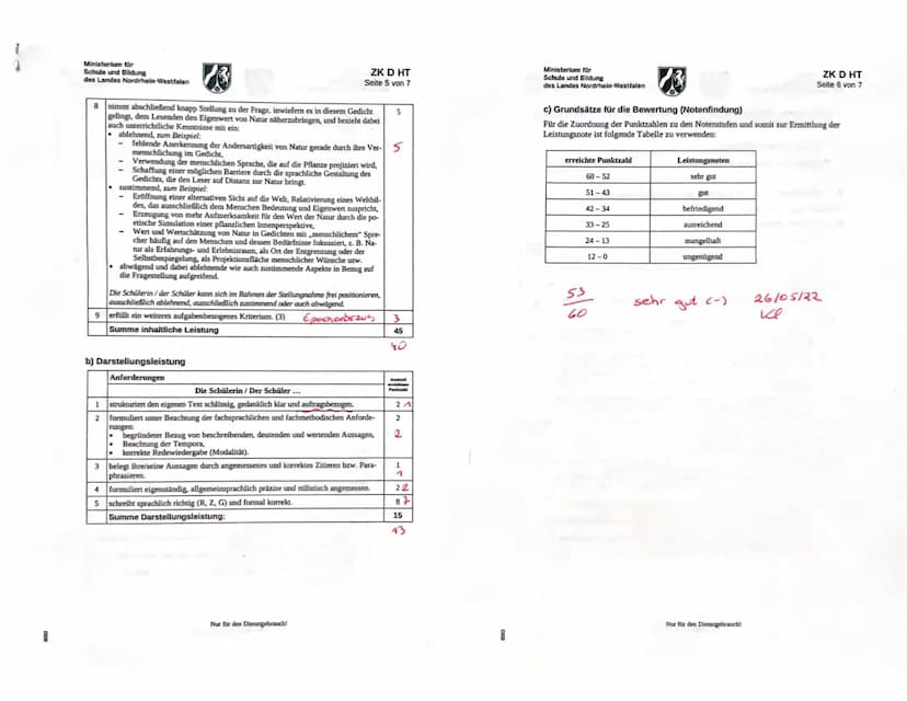 6062
Ministerium für
Schule und Bildung
des Landes Nordrhein-Westfalen
Name: Laura S.
Zentrale Klausur am Ende der Einführungsphase
2022
Deu