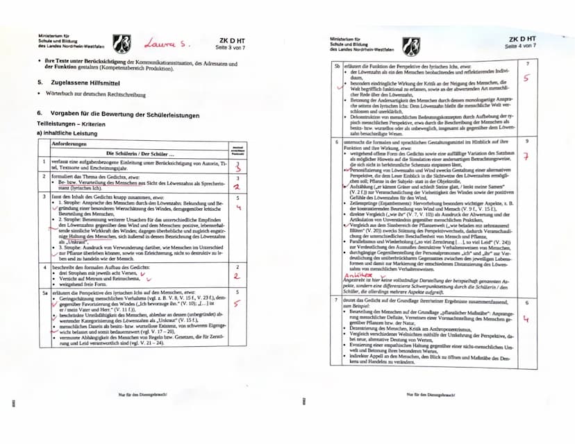 6062
Ministerium für
Schule und Bildung
des Landes Nordrhein-Westfalen
Name: Laura S.
Zentrale Klausur am Ende der Einführungsphase
2022
Deu