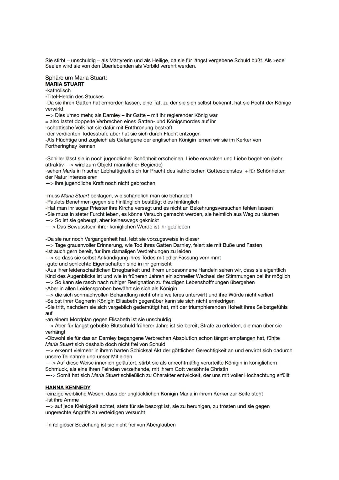 LEKTÜREN ABI: MARIA STUART
EINSTIEG
-Schaubühne ist mehr als jede andere öffentliche Anstalt eine Schule der praktischen Weisheit, Wegweiser
