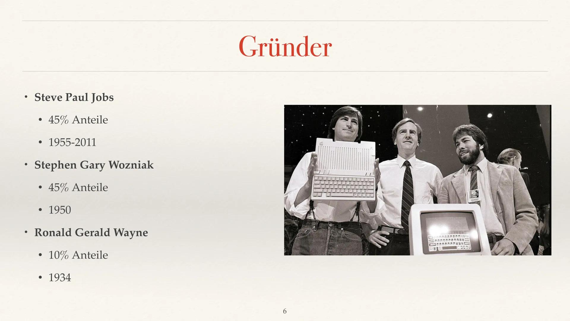 U
delete
.
APPLE
iPad
Nikolaus Schwanzer, Jil Pastner ●
●
●
●
●
Hardfacts
Apple's Logo
Gründungsgeschichte
●
Gründer
Produktentwicklung
Prod