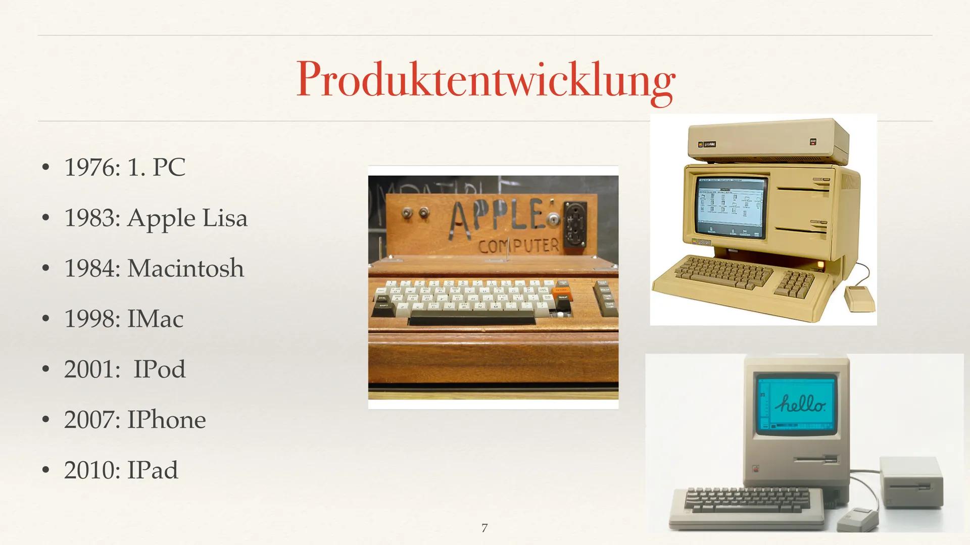 U
delete
.
APPLE
iPad
Nikolaus Schwanzer, Jil Pastner ●
●
●
●
●
Hardfacts
Apple's Logo
Gründungsgeschichte
●
Gründer
Produktentwicklung
Prod