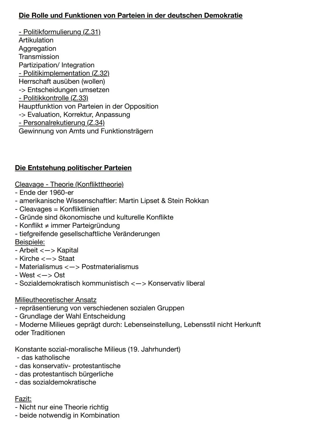 # Lernzettel: Politische Partizipation

Kategorien politischer Partizipation
- Wahlen: Wahlinformation, Wahlkampf
- Demonstrationen: Ziviler