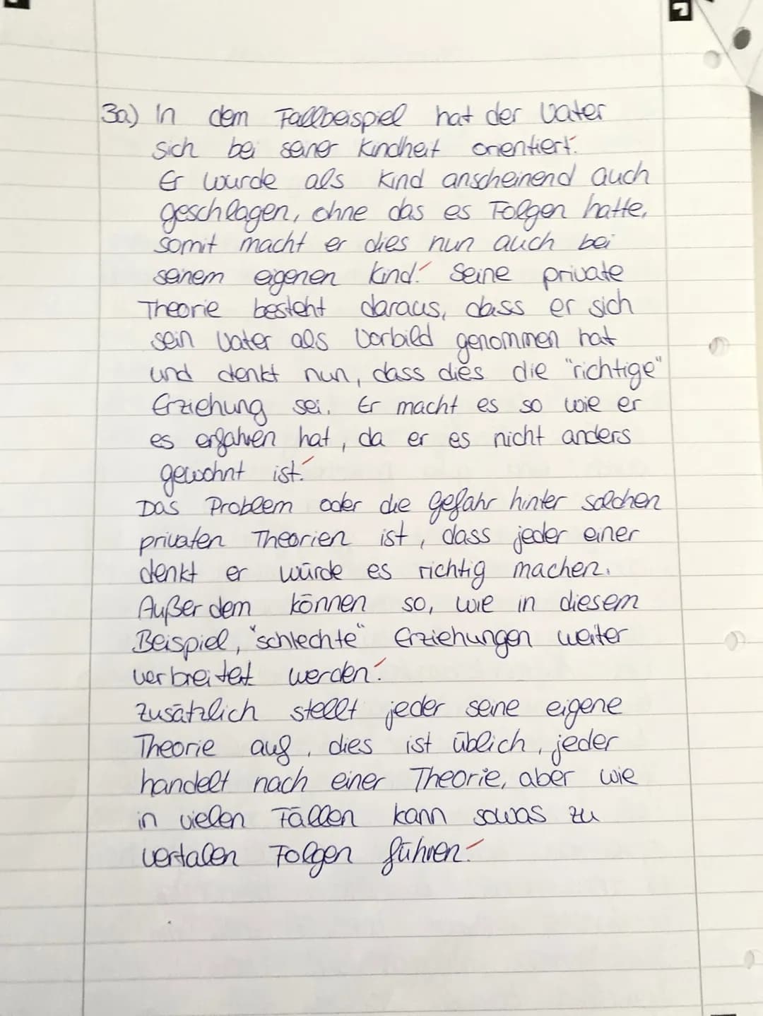 10
15
20
5
25
30
BGY G 19a
Anzahl der abgegebenen Blätter:
Pädagogik: LB 1 - Erziehungsprozesse mitgestalten
Thema: Die Möglichkeit und Notw